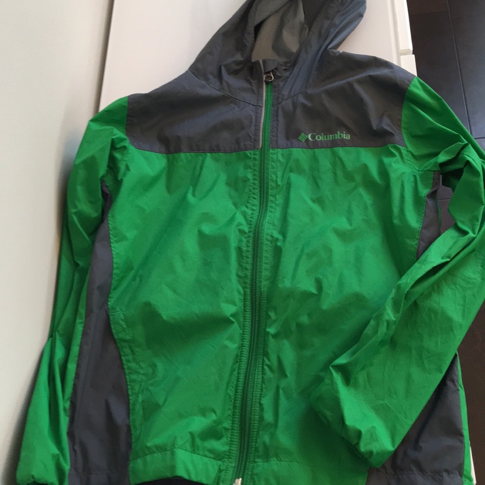Columbia rain jacket M 10 12